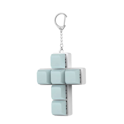 DIY Fidget Keycap Keychain - Stress Relief Keyboard Accessory and Toy