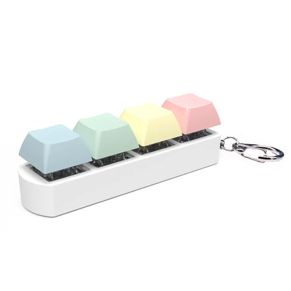 DIY Fidget Keycap Keychain - Stress Relief Keyboard Accessory and Toy