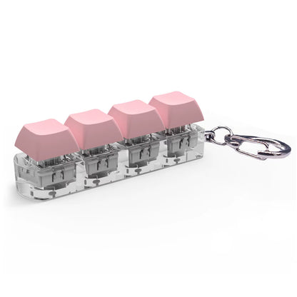 DIY Fidget Keycap Keychain - Stress Relief Keyboard Accessory and Toy