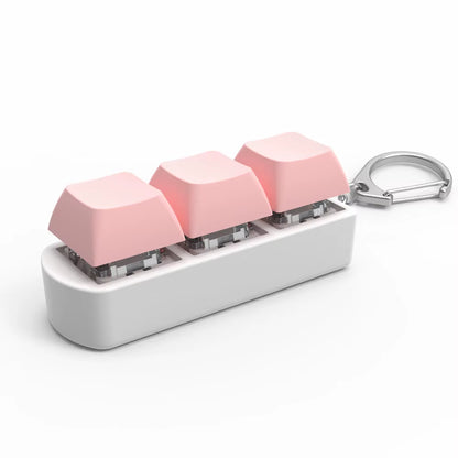 DIY Fidget Keycap Keychain - Stress Relief Keyboard Accessory and Toy